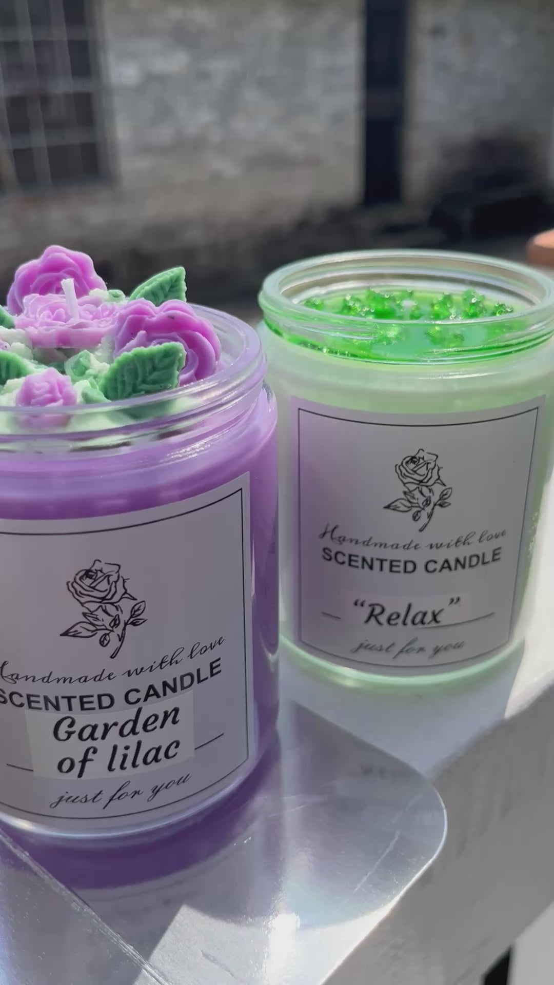 "Relax" Scented Candle